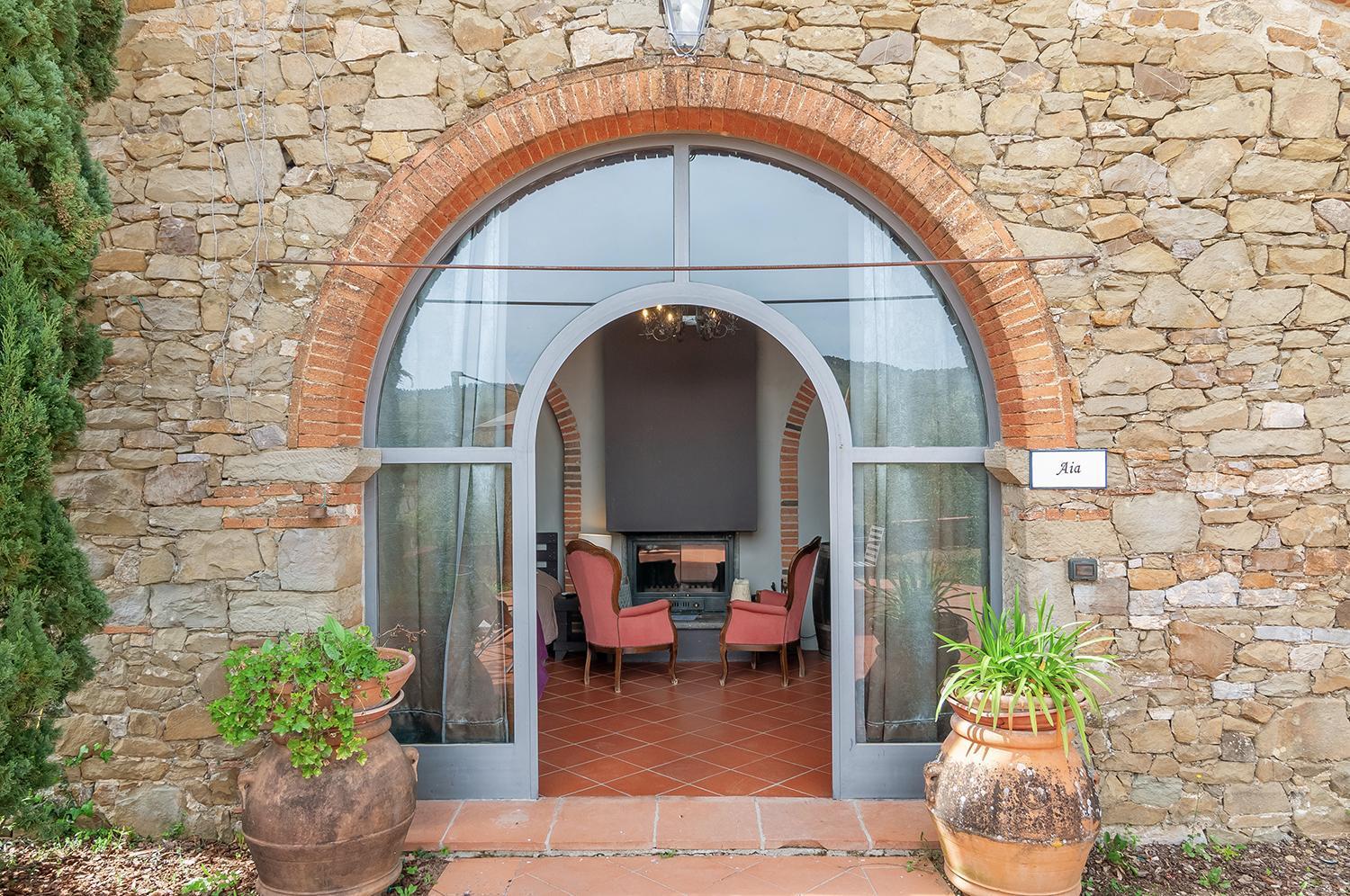 ガイオーレ・イン・キアンティ Borgo Casa Al Ventoヴィラ エクステリア 写真