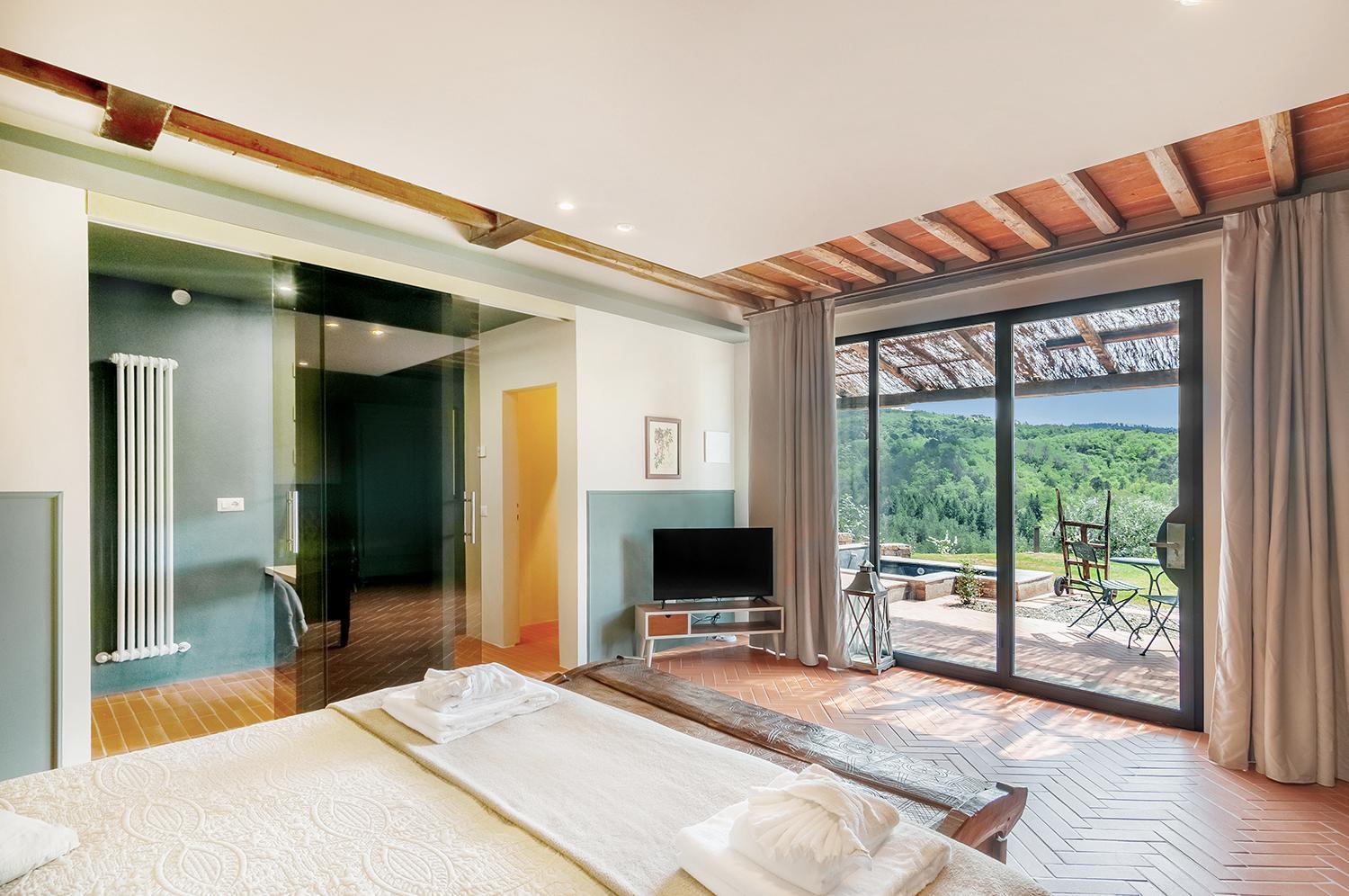 ガイオーレ・イン・キアンティ Borgo Casa Al Ventoヴィラ エクステリア 写真